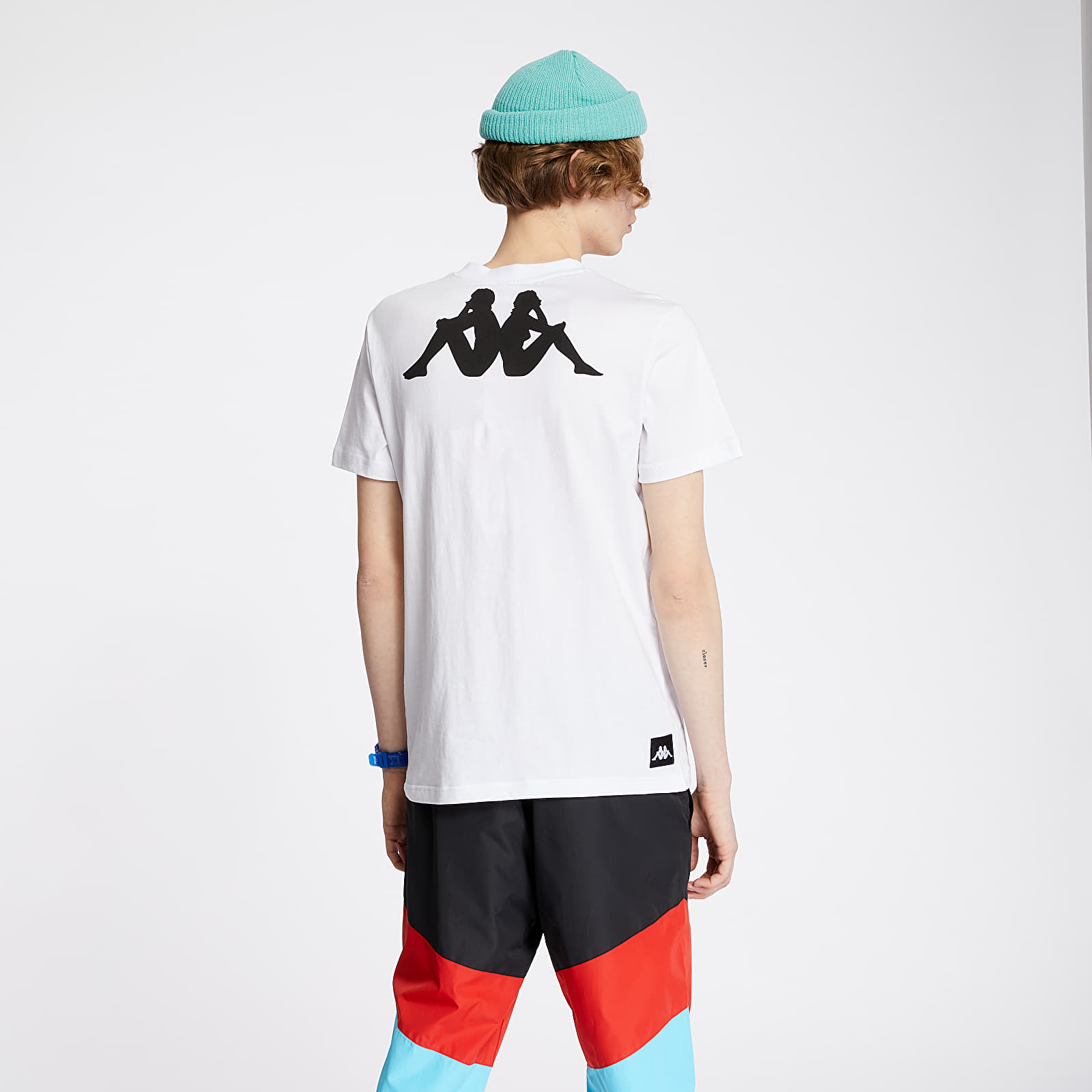 Magliette Kappa Authentic Race Cantid Tee White