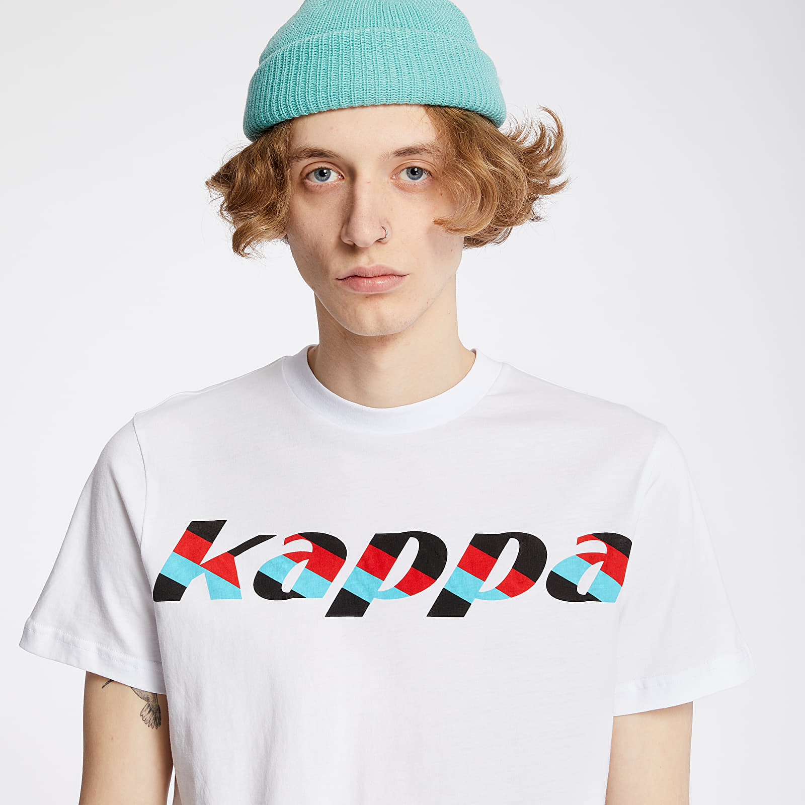 Magliette Kappa Authentic Race Cantid Tee White