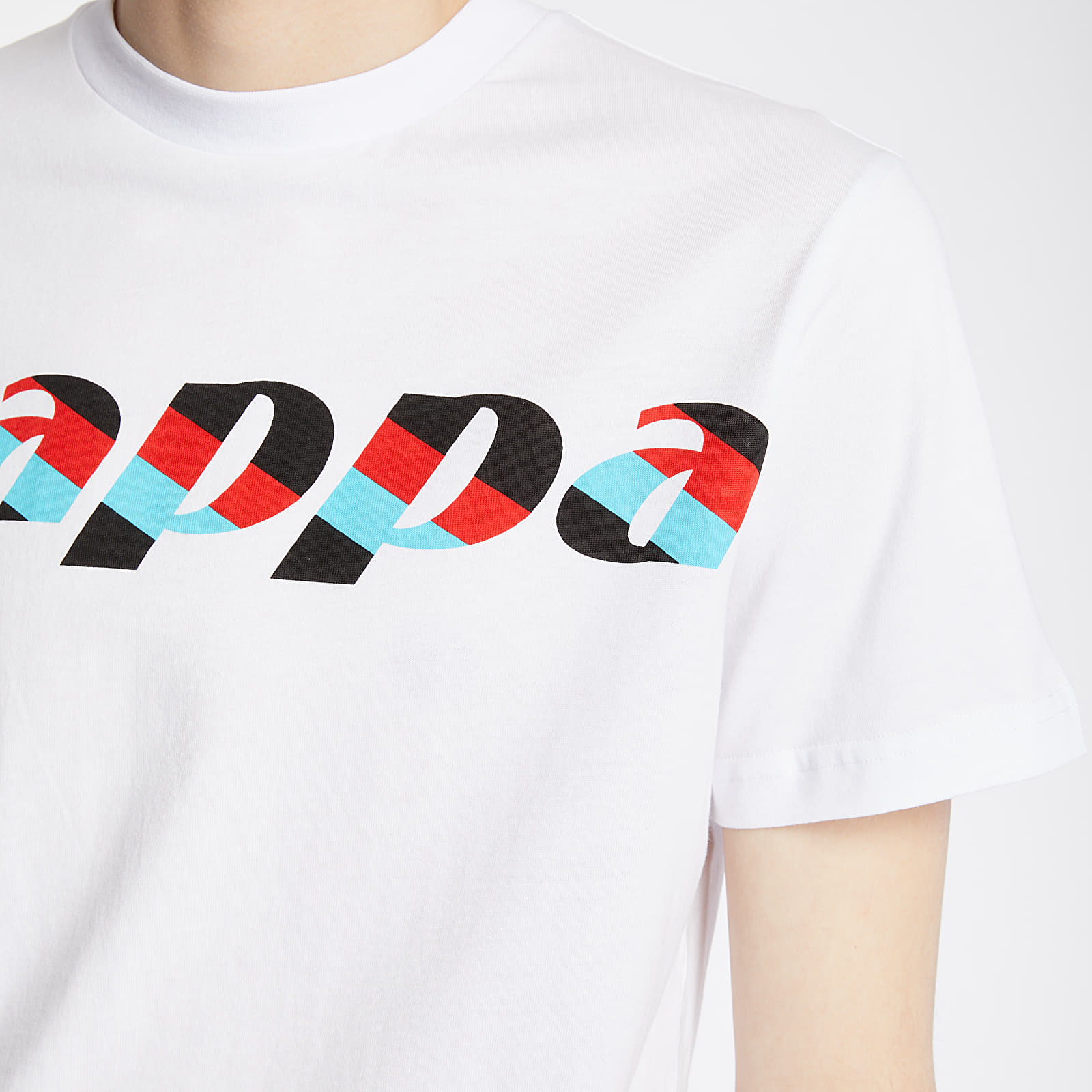 Magliette Kappa Authentic Race Cantid Tee White