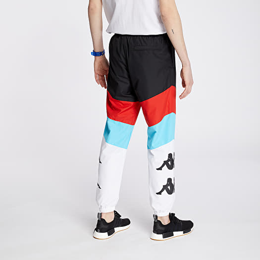Black and red kappa pants sales
