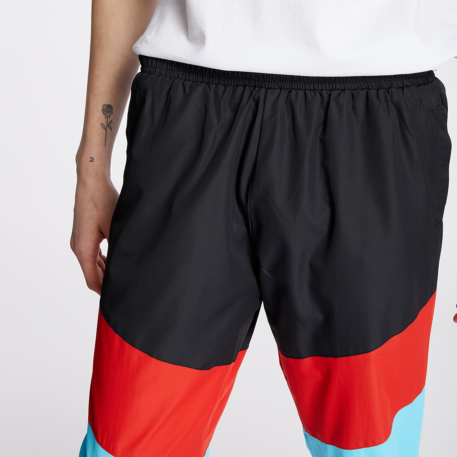 Pants Kappa Authentic Race Clovy Pants Black/ Red/ Turq/ White