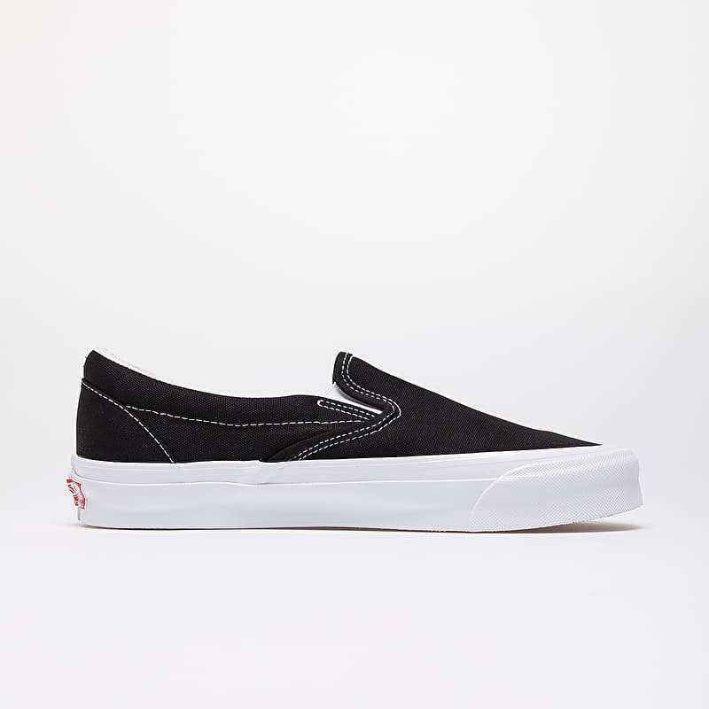 Vans Vault OG Classic Slip-On LX (Canvas) Black/ True White | Footshop