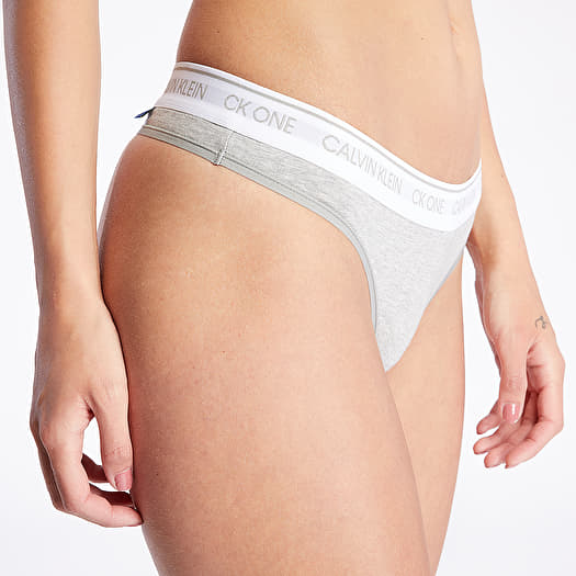 Calvin Klein Underwear Panties - Modern Cotton Thong Grey, Women