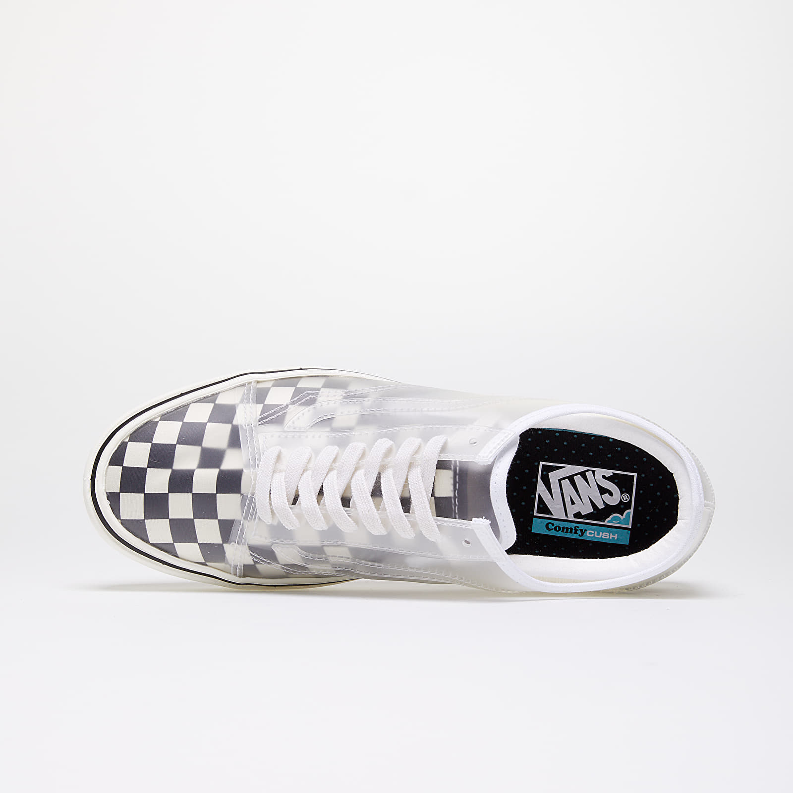 Men's shoes Vans ComfyCush Slip-Skool (Checkerboard) Black/ White