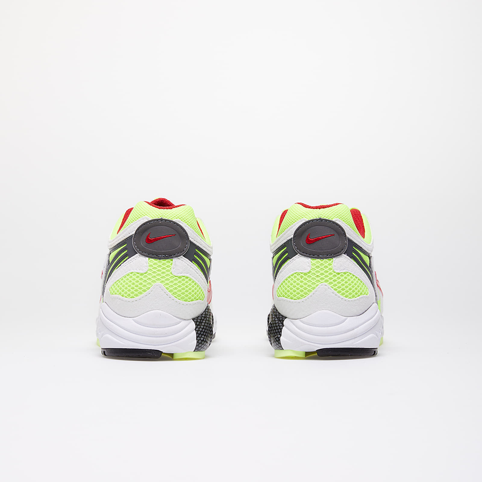 Men's shoes Nike Air Ghost Racer White/ Atom Red-Neon Yellow-Dark Grey