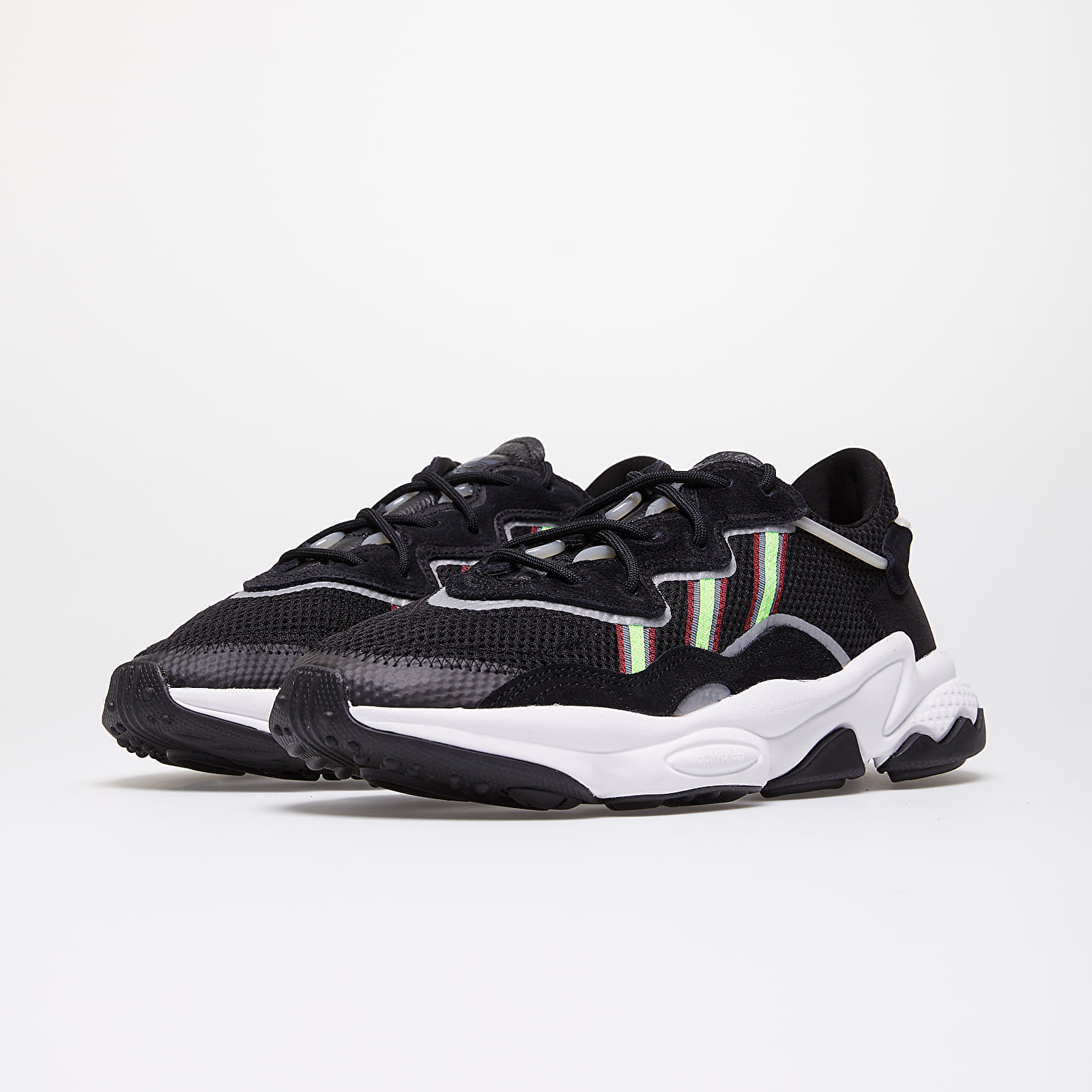 Manner adidas Ozweego Core Black Semi Green Onix Footshop