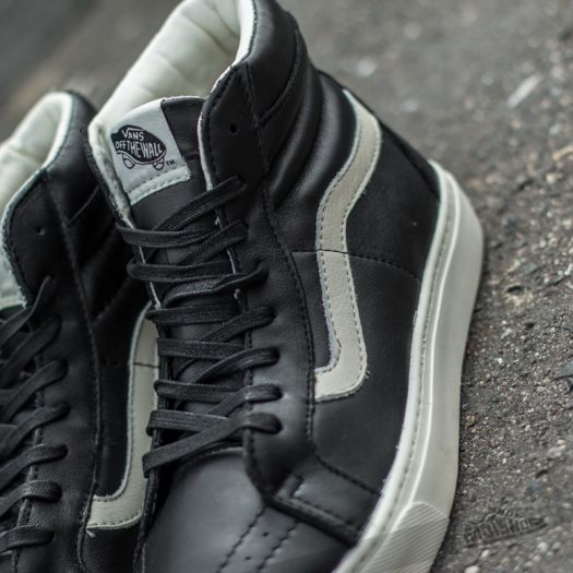 Vans Sk8 Hi Cup California Leather Black Whisper White