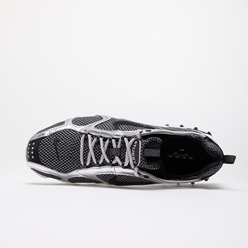 Nike x Stüssy Air Zoom Spiridon Cage 2 Pure Platinum/ Black-White