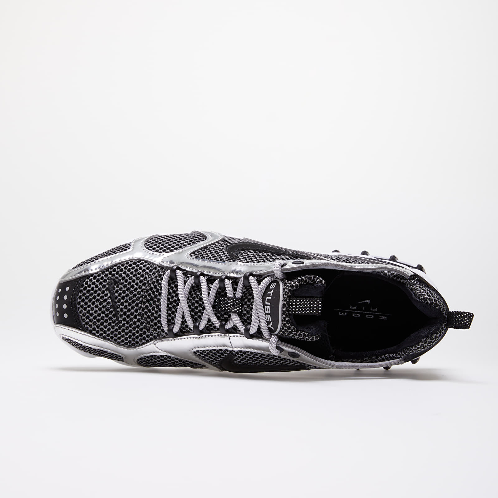 Scarpe uomo Nike x Stüssy Air Zoom Spiridon Cage 2 Pure Platinum/ Black-White