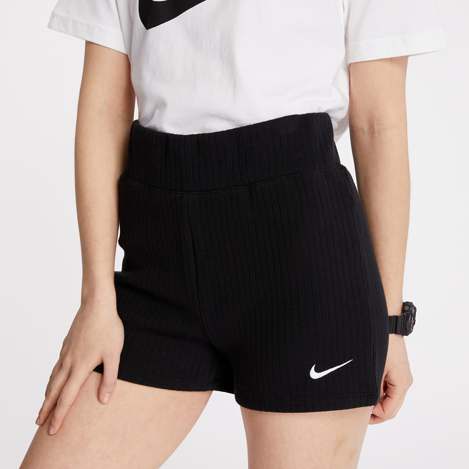 Korte broeken Nike Sportswear Shorts Black/ White