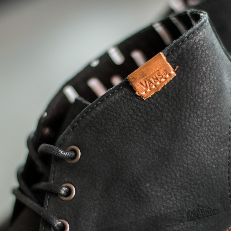 Men s shoes Vans Desert Chukka Leather Black Footshop
