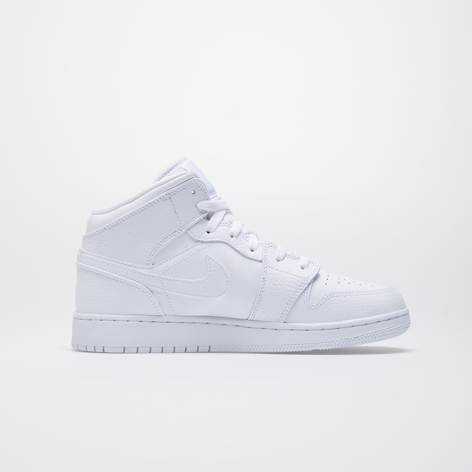 Dětské tenisky a boty Jordan Air 1 Mid (GS) White/ White-White