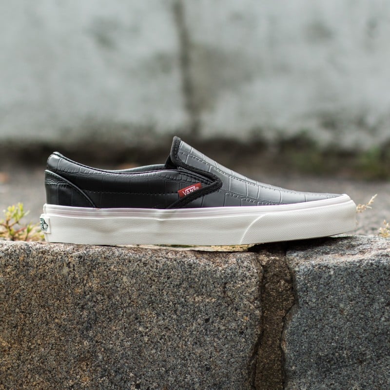 Vans slip on croco on sale