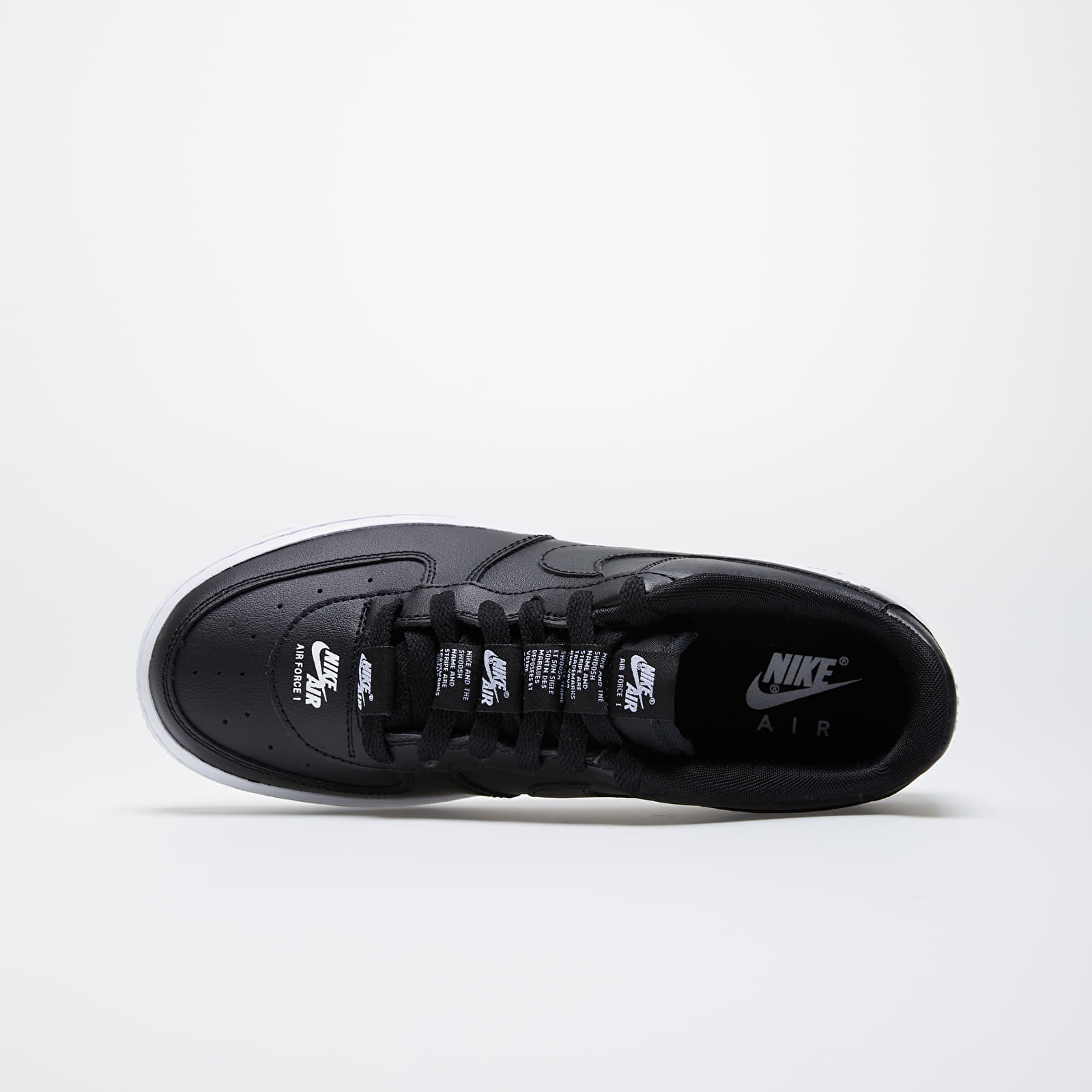 Gyerek sneakerek and cipők Nike Air Force 1 LV8 3 (GS) Black/ Black-White