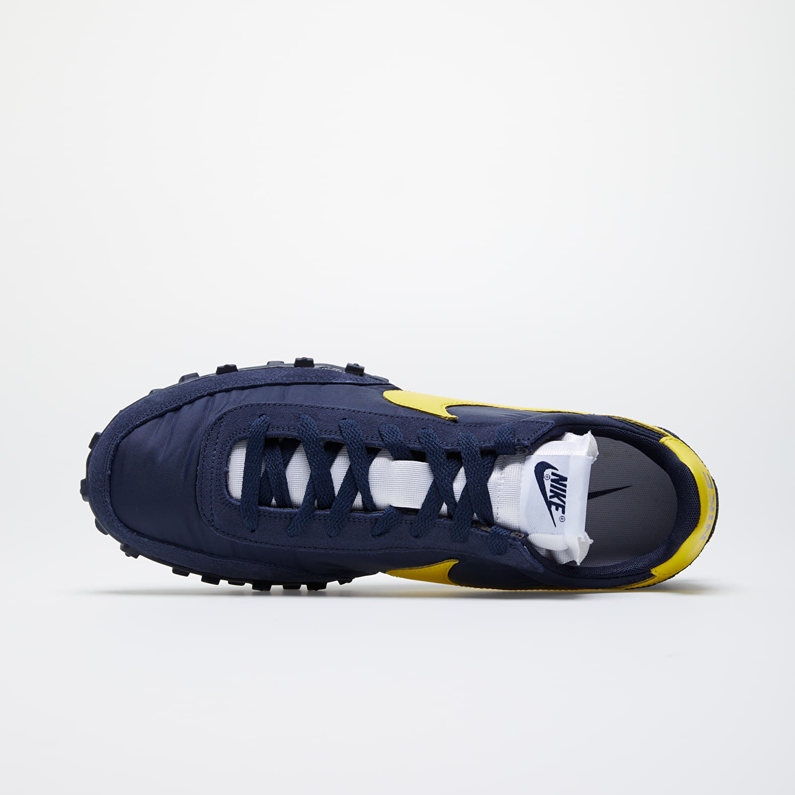 Men s shoes Nike Waffle Racer Obsidian Chrome Yellow White