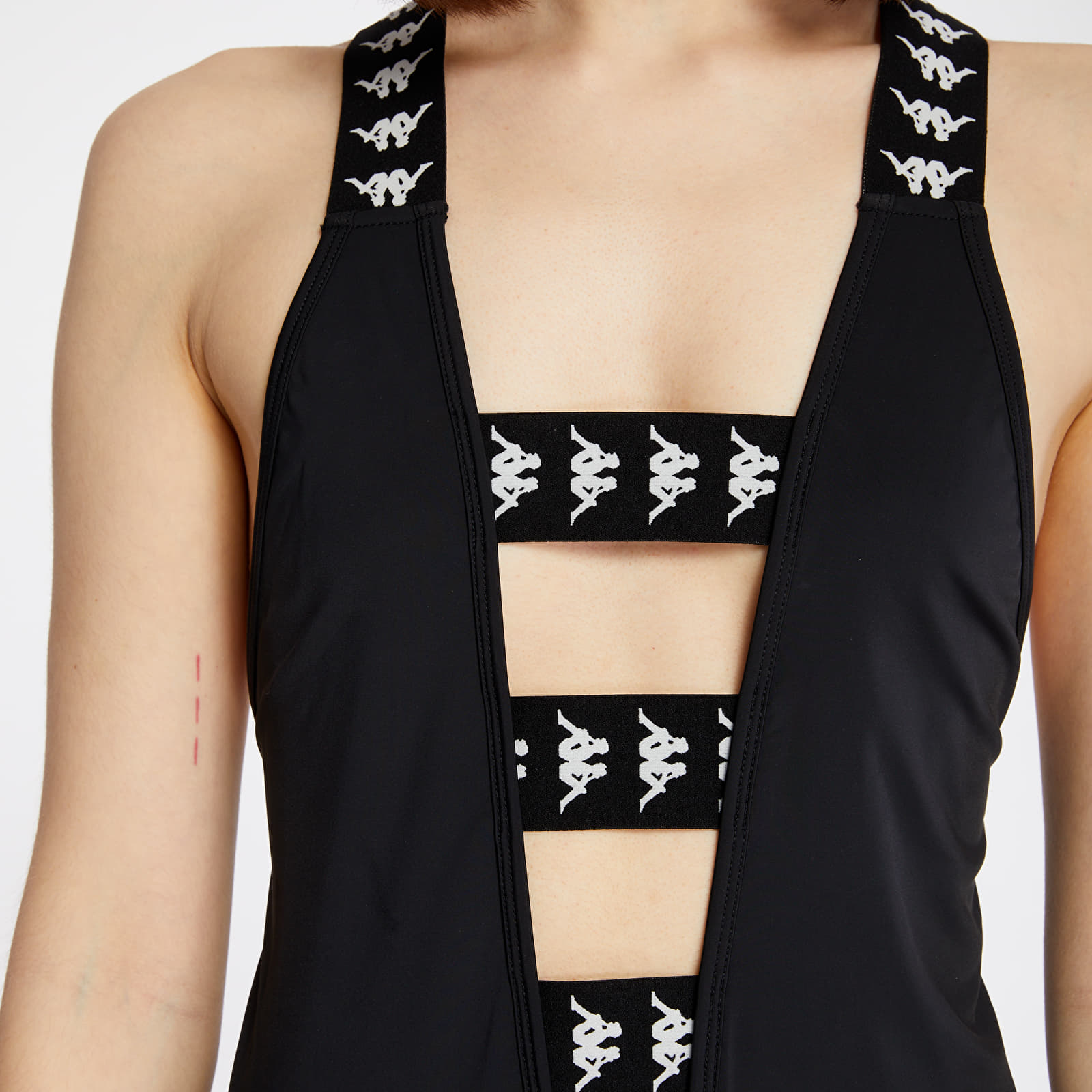 Baddräkt Kappa 222 Banda Corly Swimsuit Black
