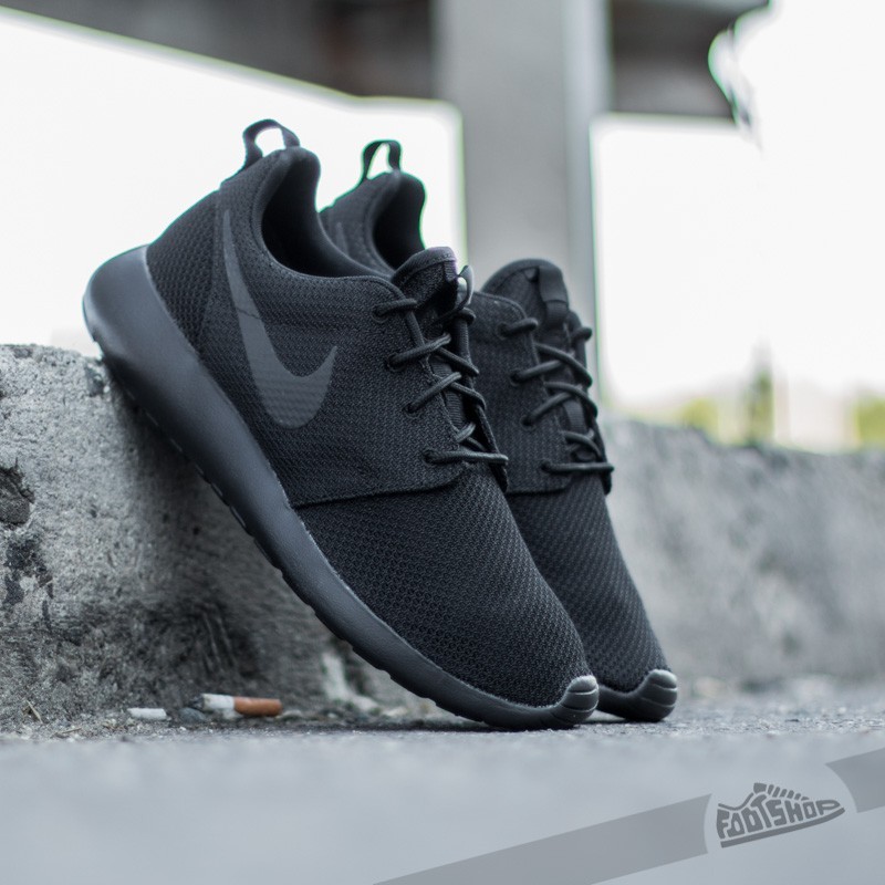 Nike roshe one black women's casual shoes cheap
