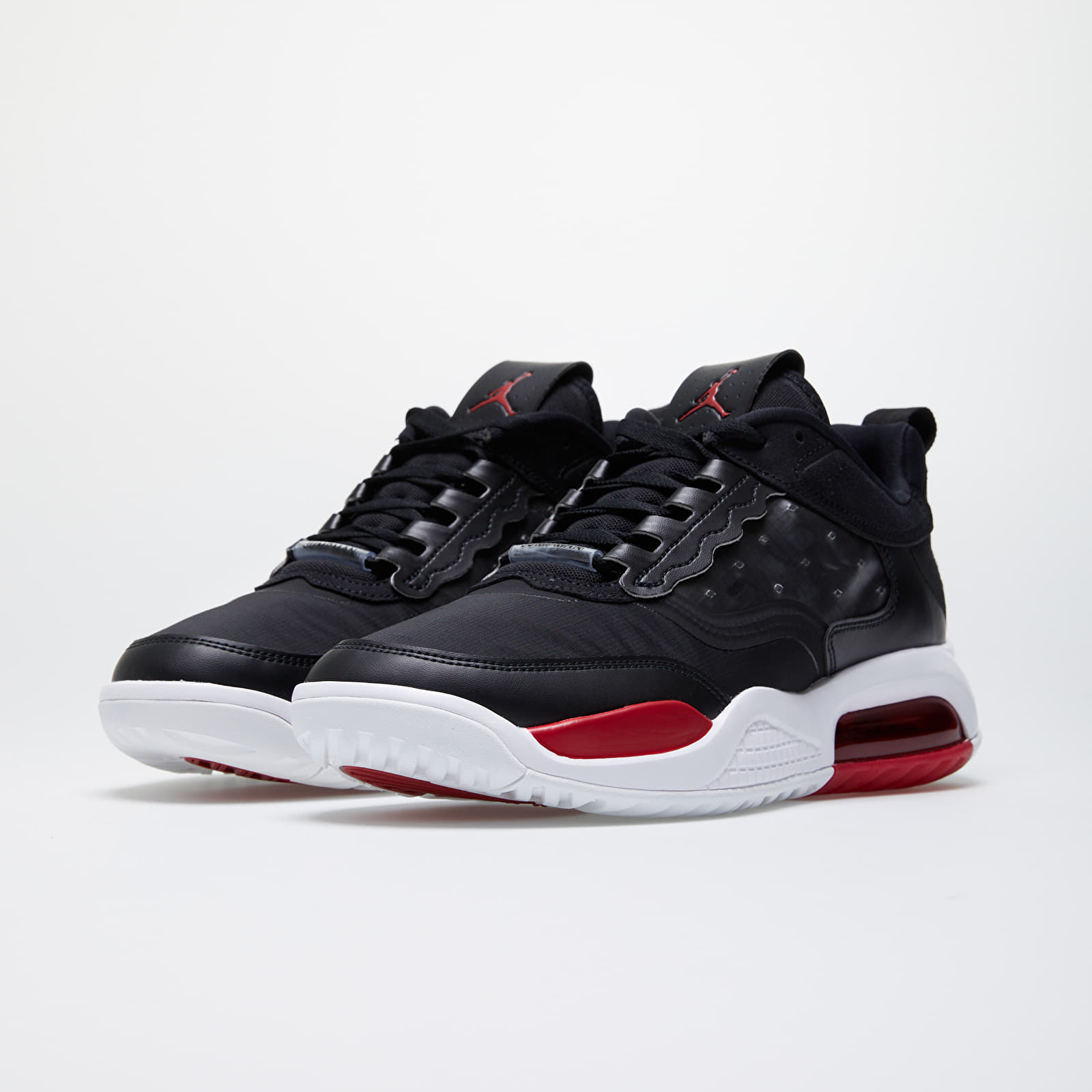 Scarpe uomo Jordan Max 200 Black Gym Red White Footshop