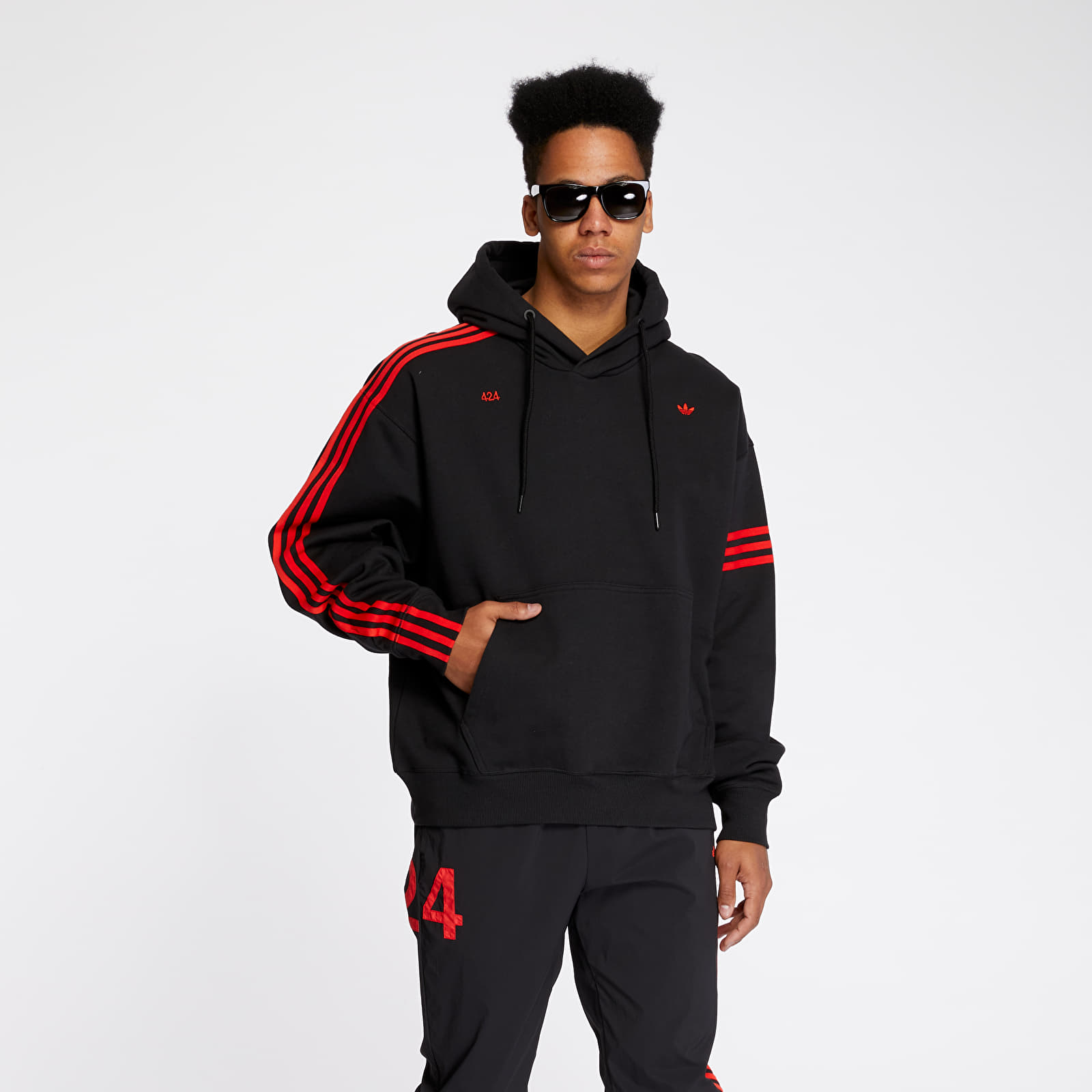 Sudaderas adidas x 424 Vocal Hoodie Black