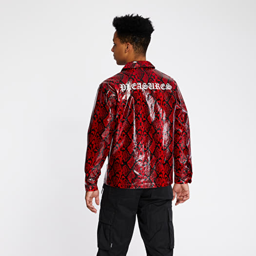 PLEASURES Rail Snakeskin Work Jacket