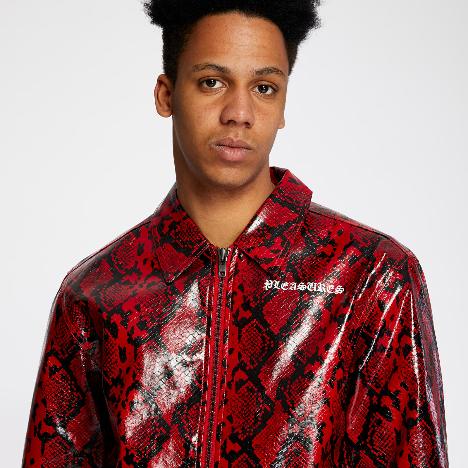 Red snake jacket clearance