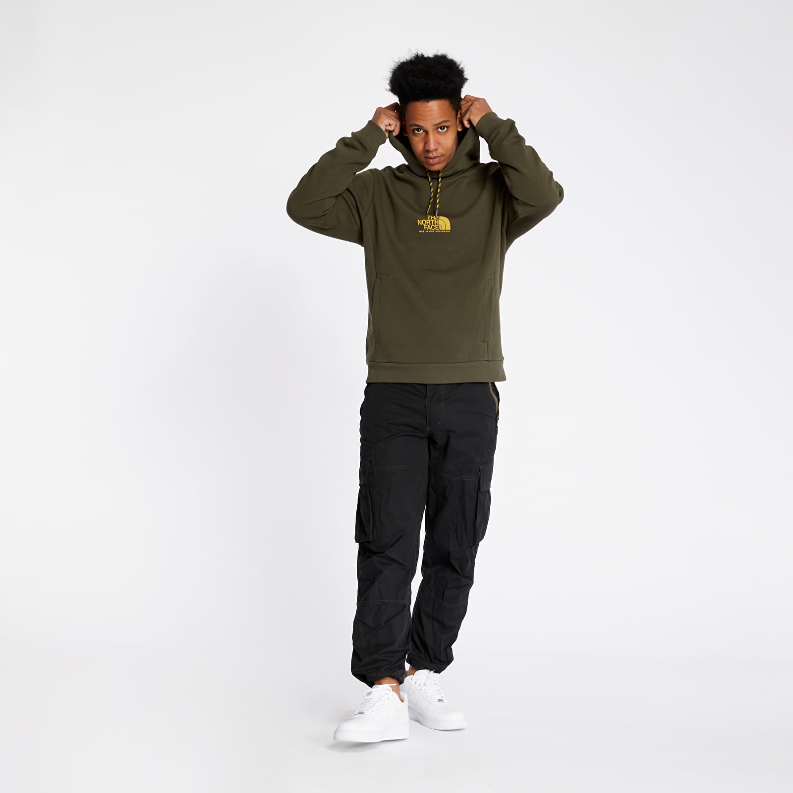 Sweatjacken und Sweatshirts The North Face Fine Alpine Hoodie New Taupe Green