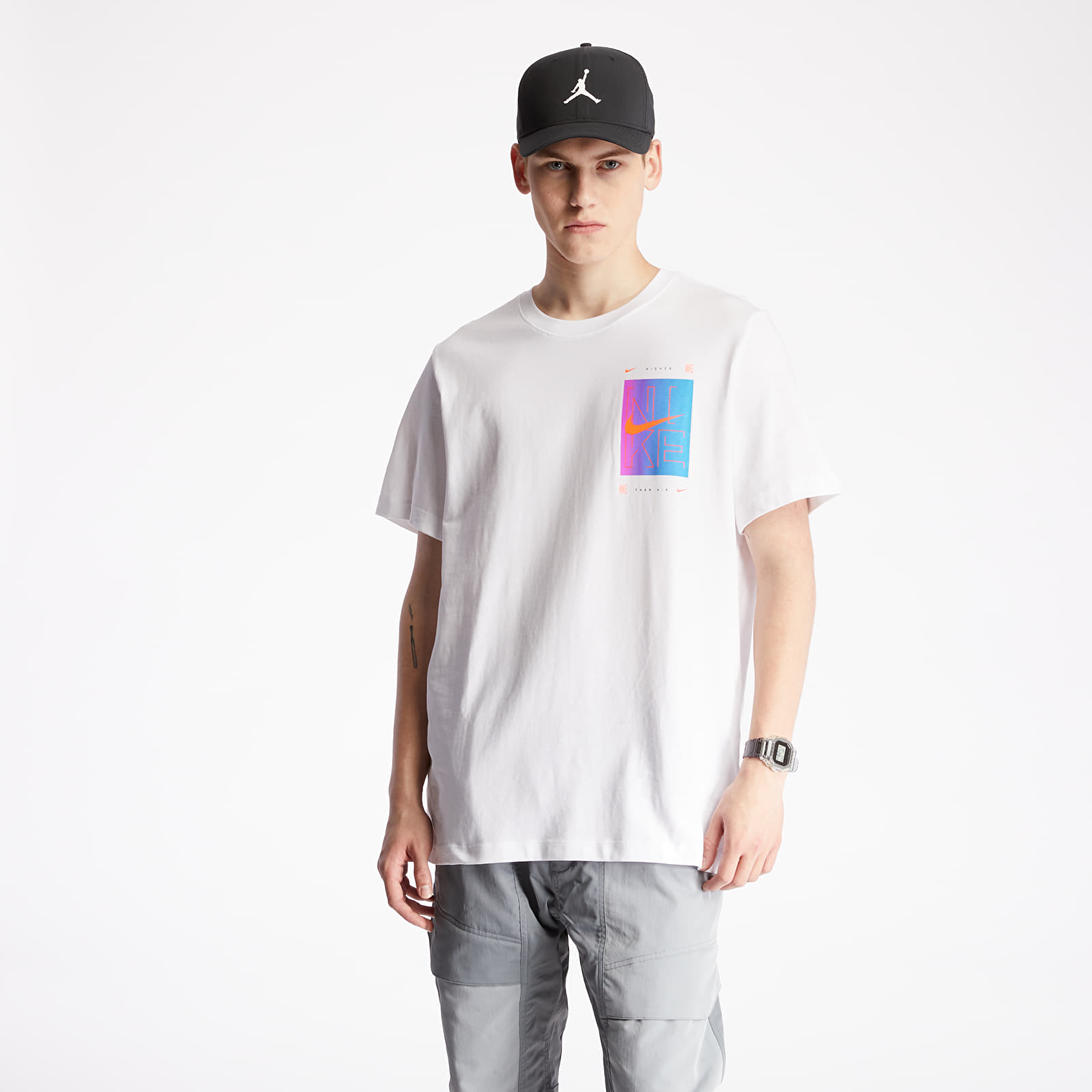Ubrania Nike Sportswear Snkr Cltr 4 Tee White