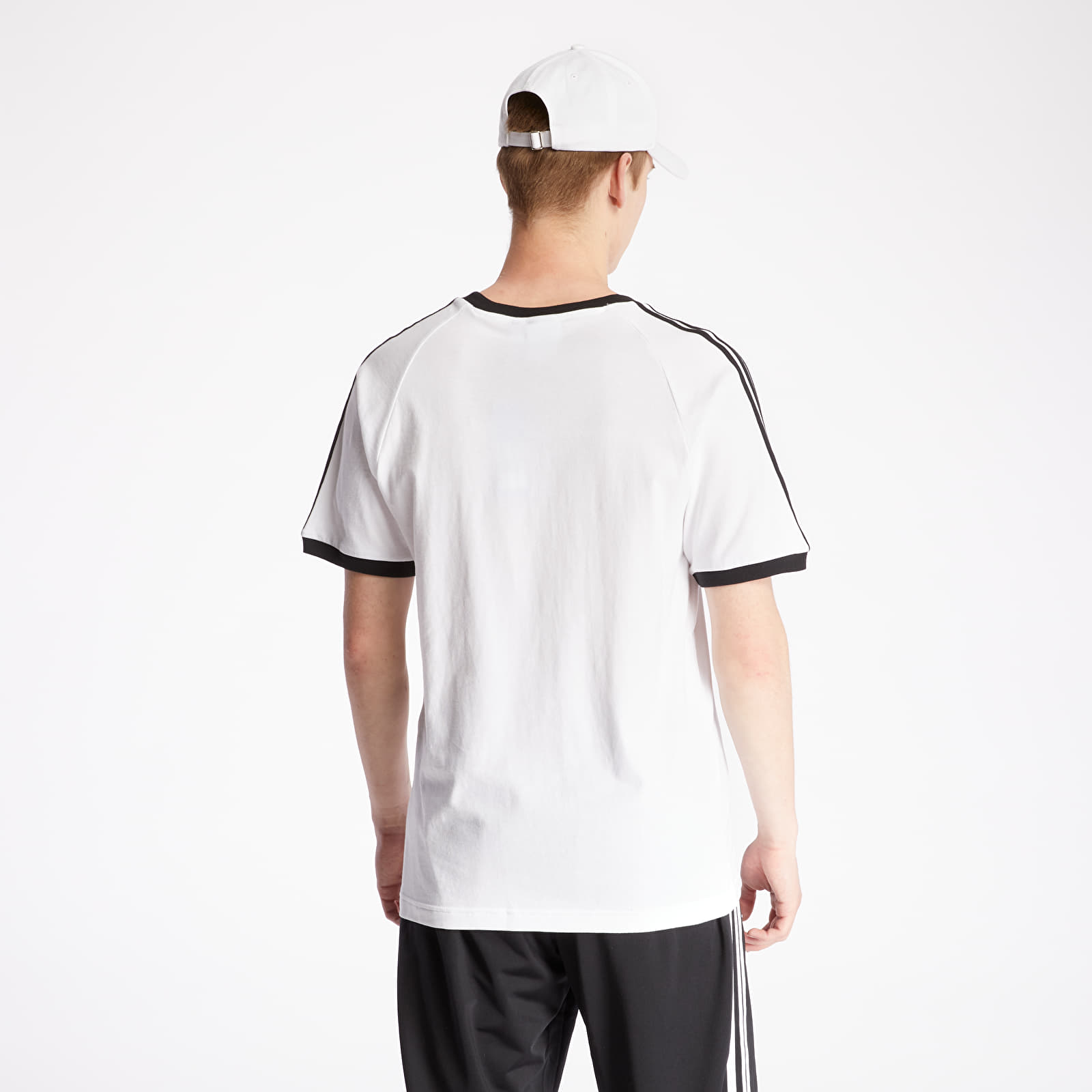 Pólók adidas 3-Stripes Tee White