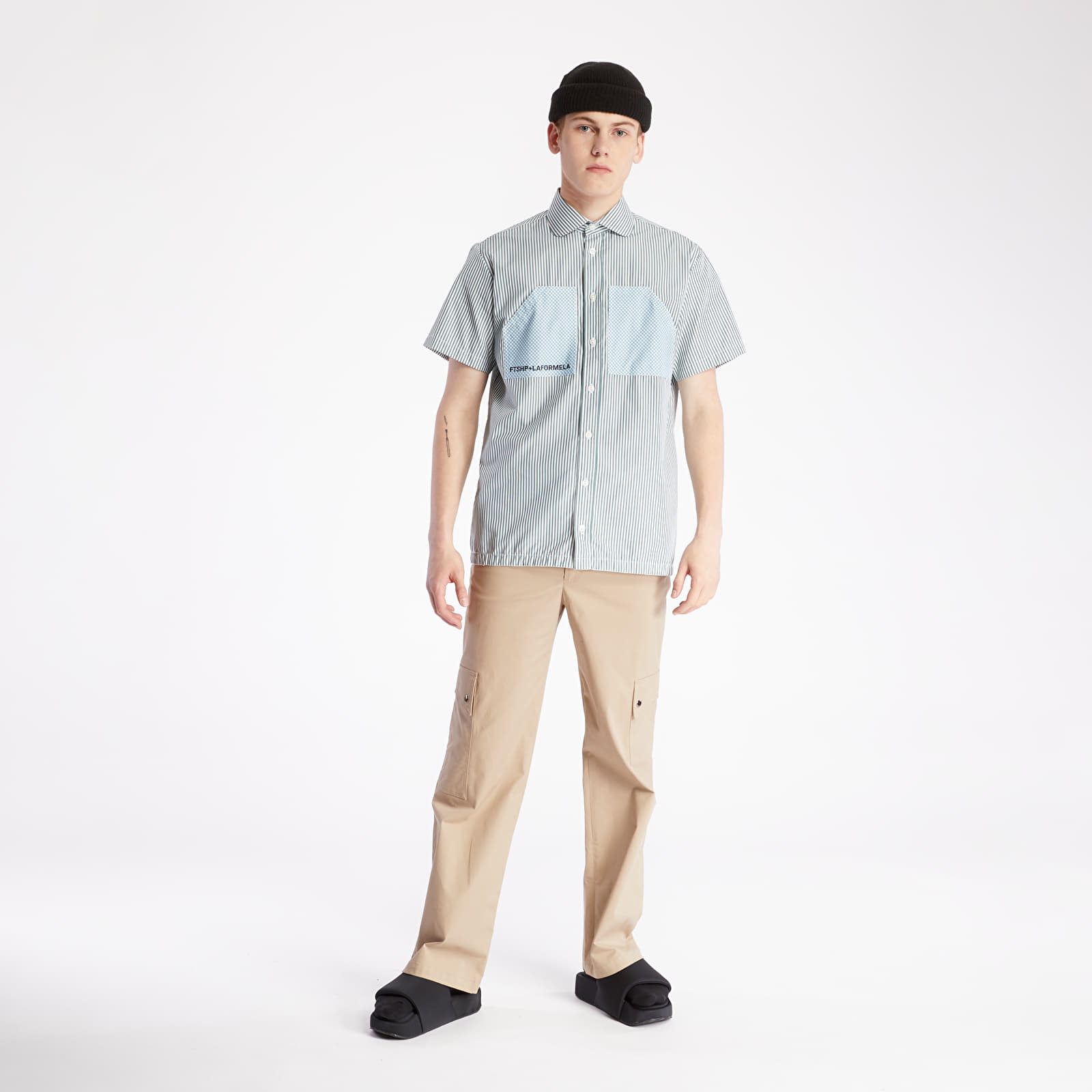 Pants FTSHP + LAFORMELA "No Season" Baggy Pants Ochre