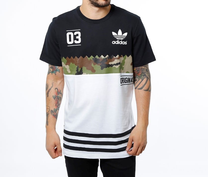 T-skjorter og skjorter adidas Serra Ted Tee White/ Hemp