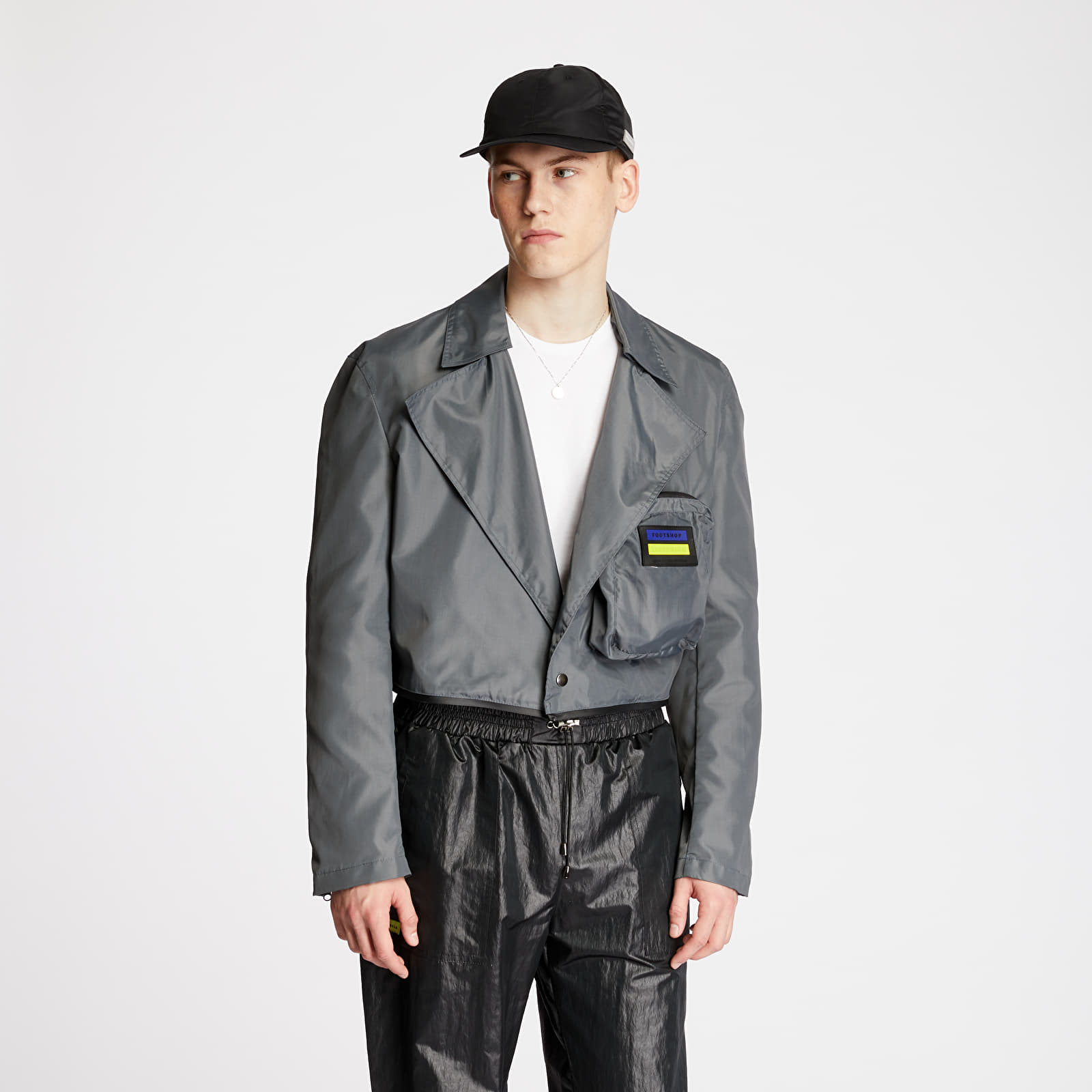 Coats FTSHP + LAFORMELA "No Season" Zip Pockets Long Coat Grey