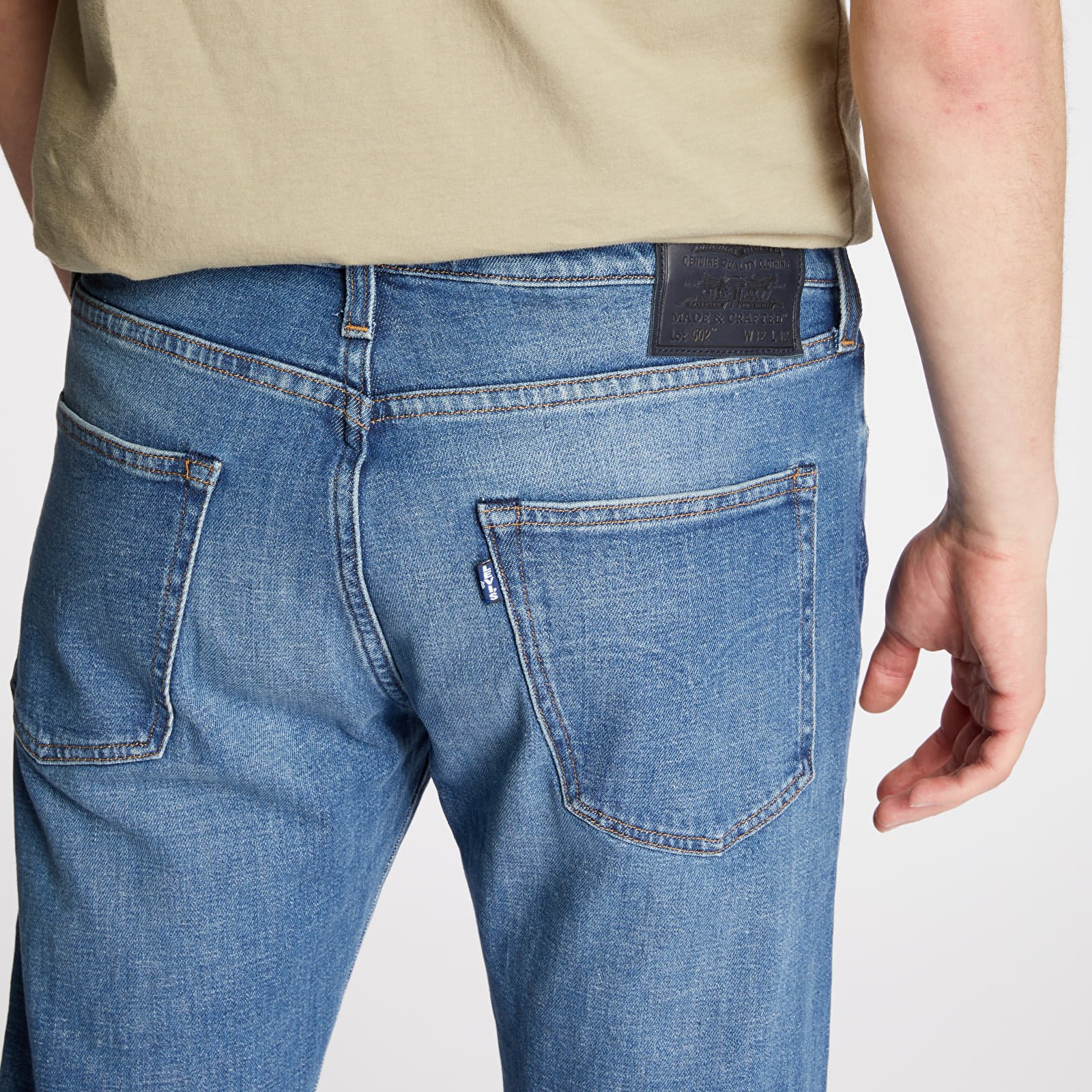 Levis made online and crafted 502