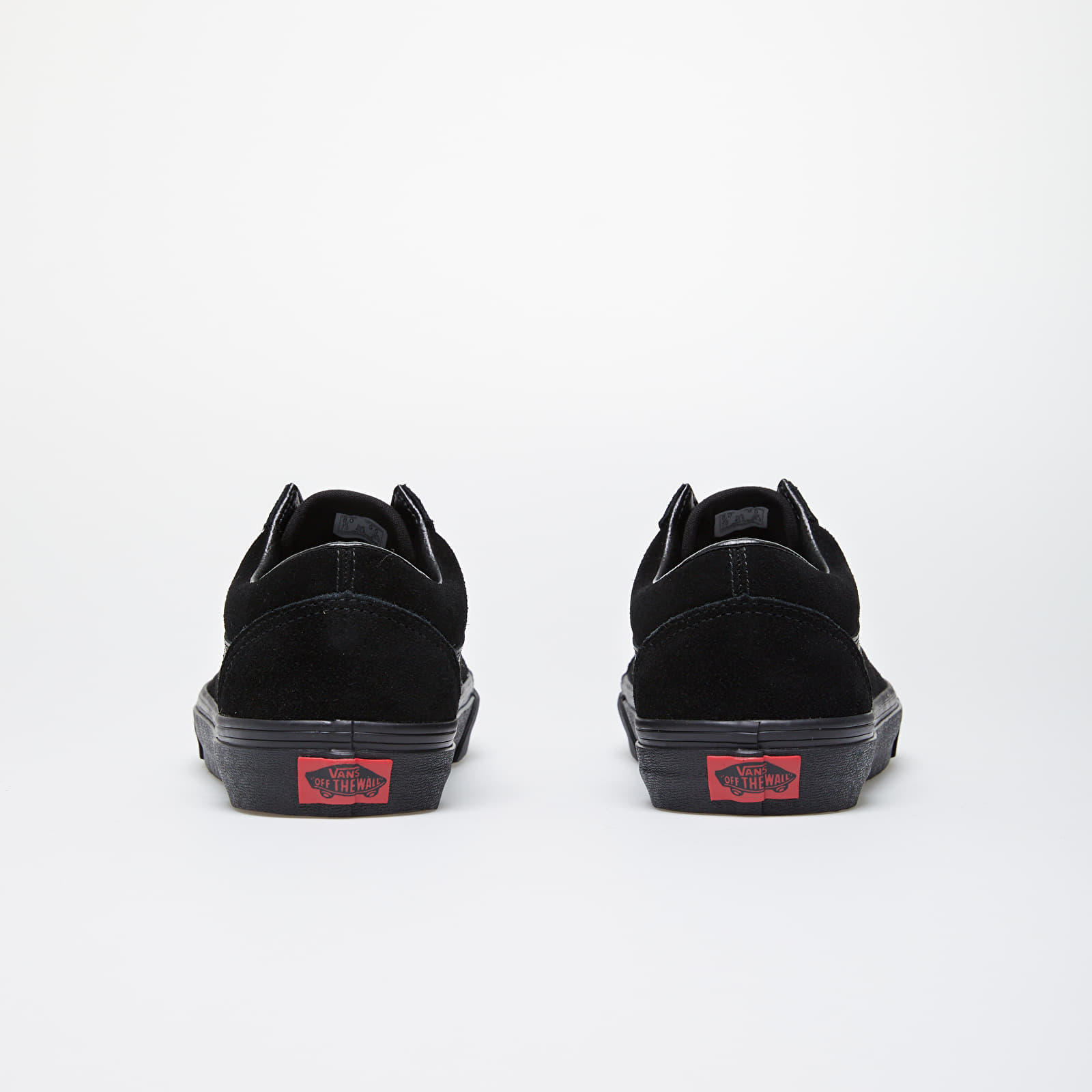 Vans old skool on sale suede black black
