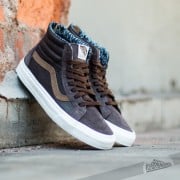 Vans Sk8-Hi Zip California Leather/ Nubuck Coffe Bean