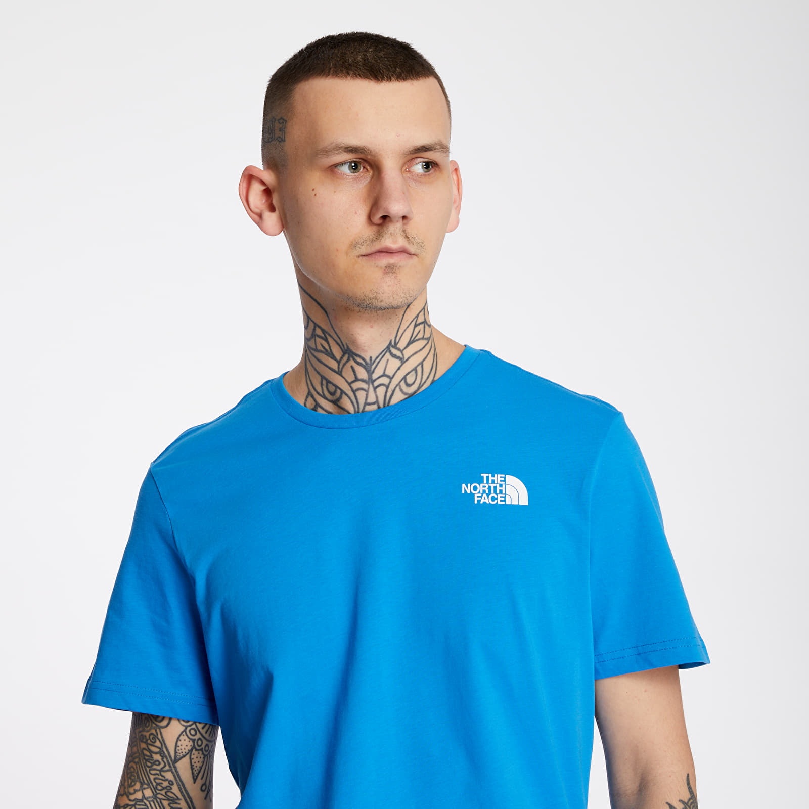 Koszulki The North Face Tee Clear Lake Blue/ Black