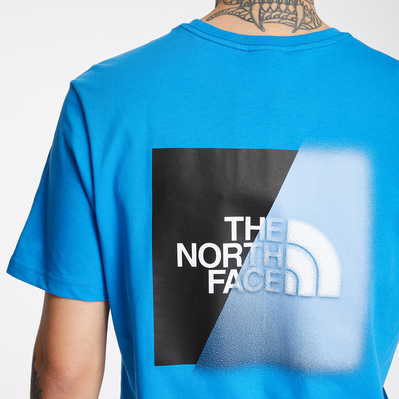 Koszulki The North Face Tee Clear Lake Blue/ Black