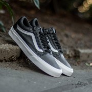 Men s shoes Vans Old Skool Zip Premium Leather Black Footshop