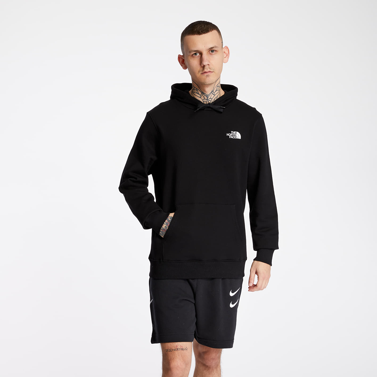 North face shutter graphic hoodie clearance