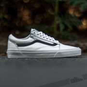 Men s shoes Vans Old Skool Zip Premium Leather True White Footshop