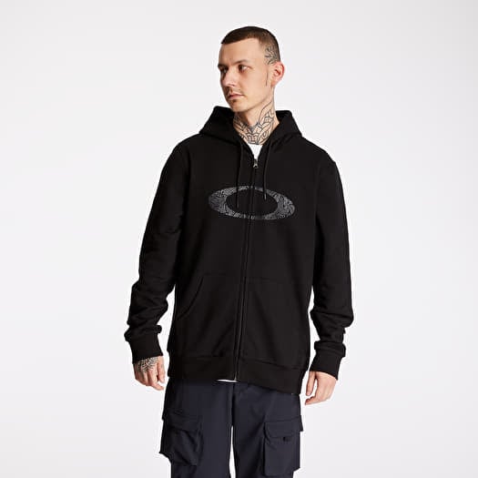 Hoodies and sweatshirts Oakley Camo Lines Ellipse Full Zip Hoodie Black Footshop