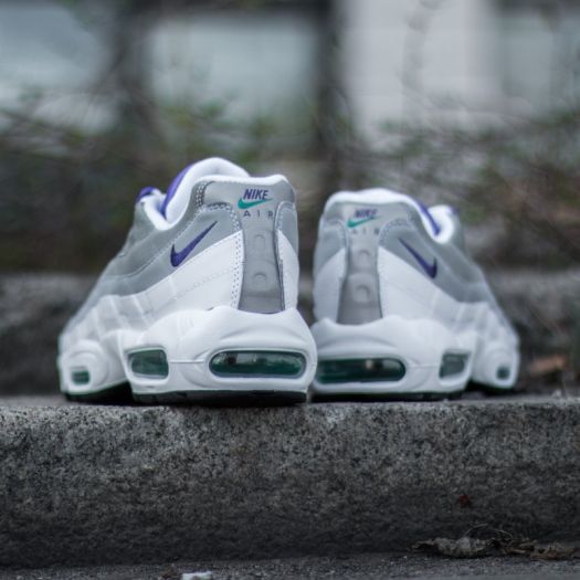 Air max 95 white grey purple 2025