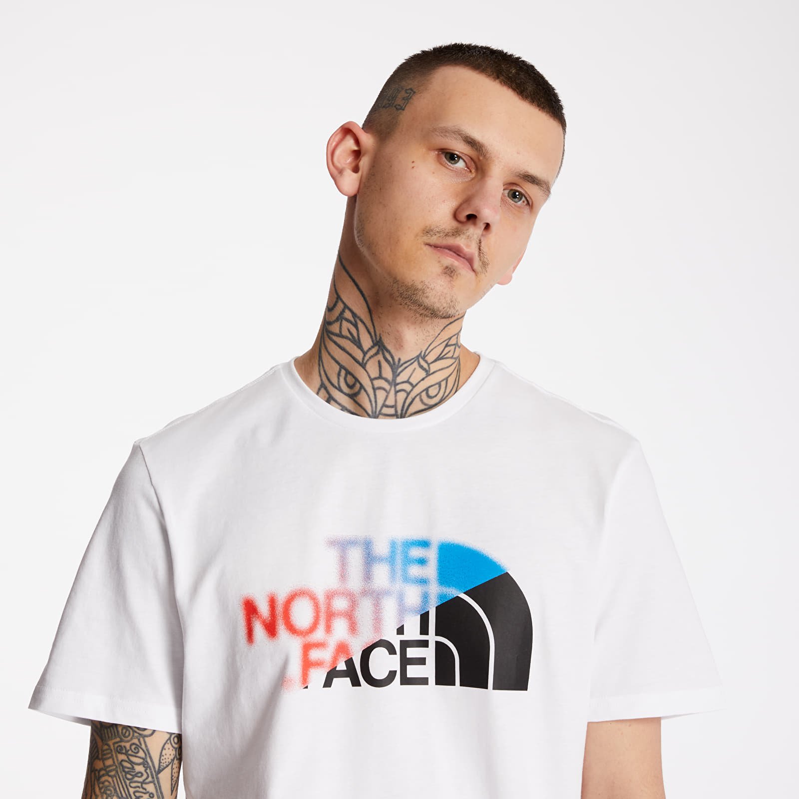 T-shirts The North Face Blurr Dome Glass Tee White