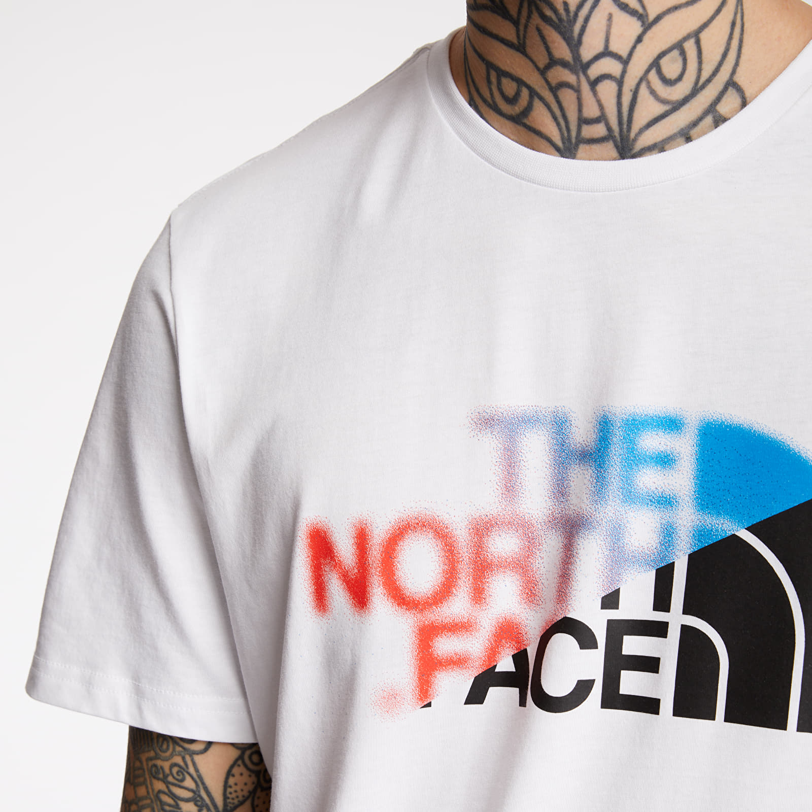 T-shirts The North Face Blurr Dome Glass Tee White