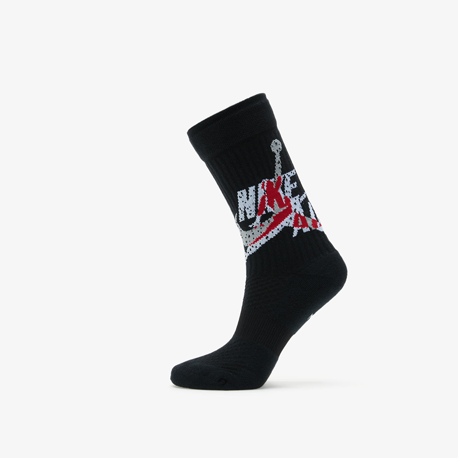 Ponožky Jordan Legacy Jumpman Classic Crew Socks Black/ Gym Red/ White