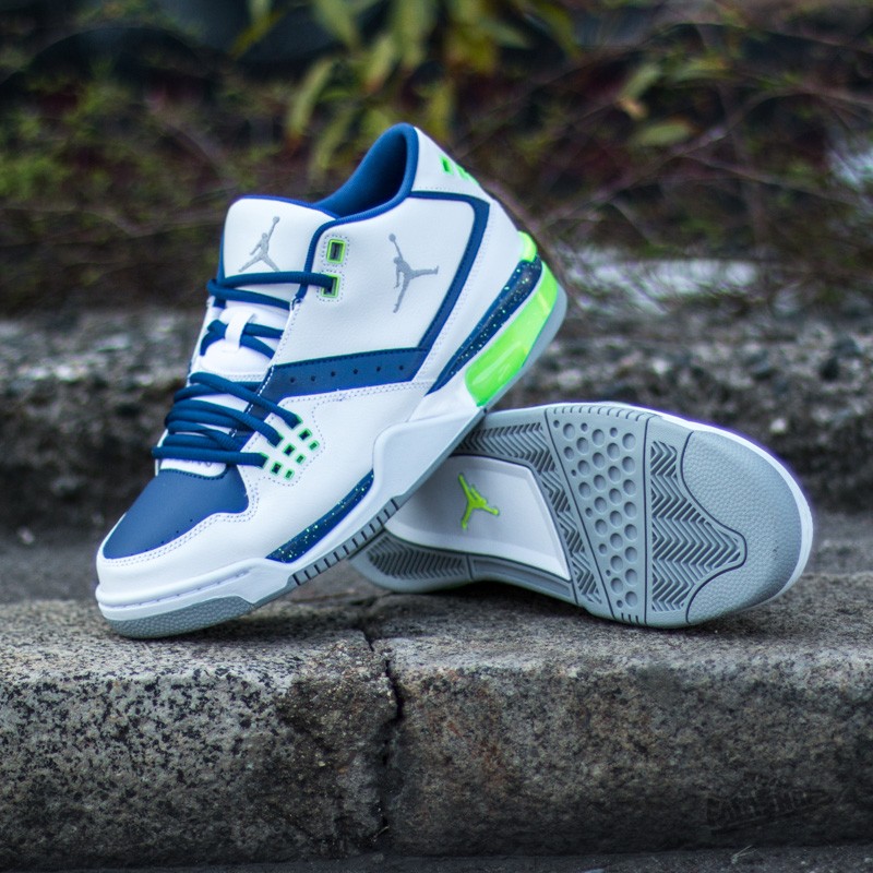 Men s shoes Jordan Flight 23 White Wolf Grey Insign Blue Ghost