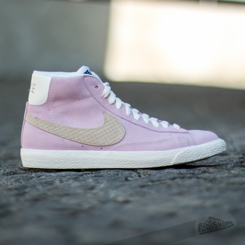 Dámské tenisky a boty Nike Blazer Mid Premium Vintage QS Prism Pink/Sand Dune 