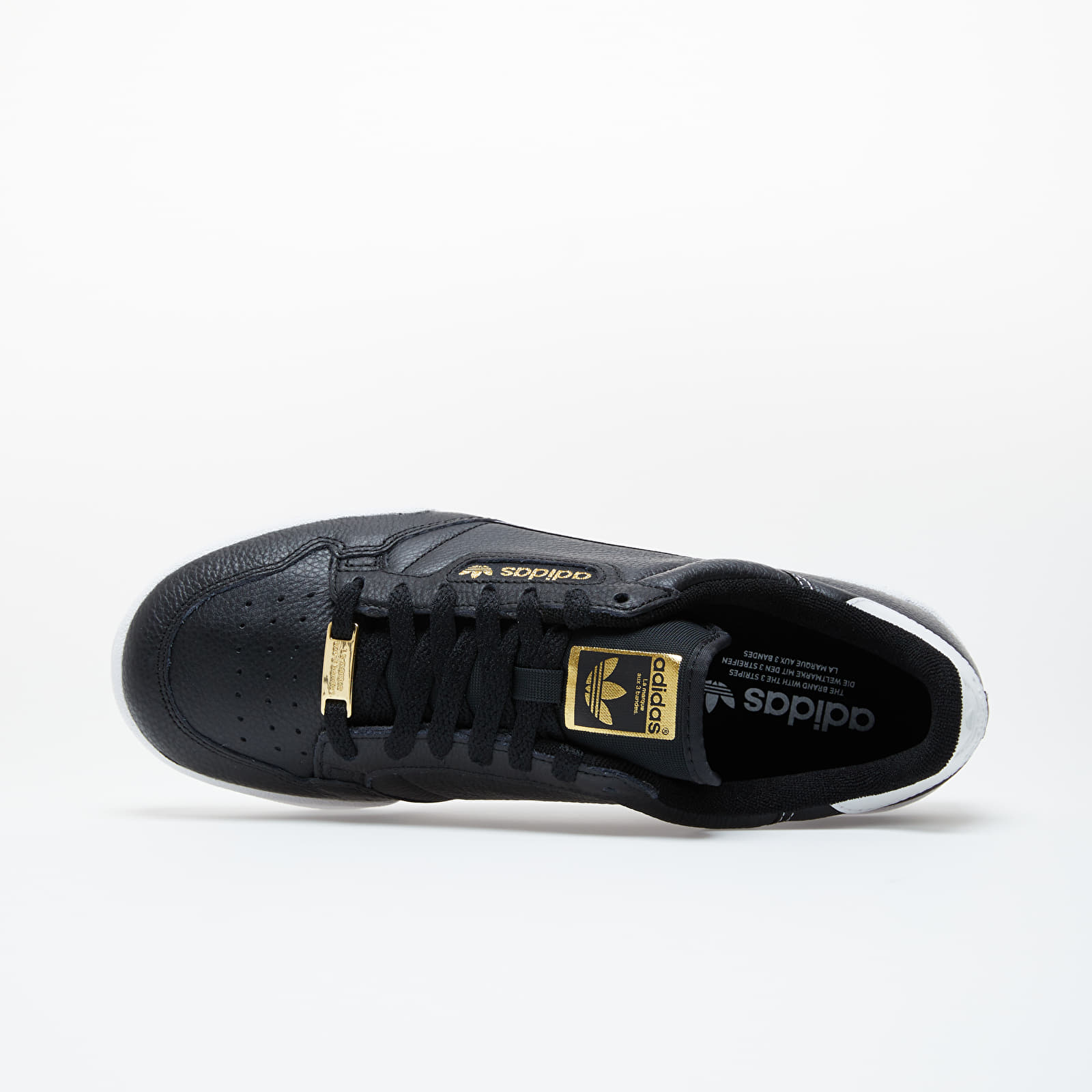 Pánske tenisky a topánky adidas Continental 80 Core Black/ Core Black/ Ftw White