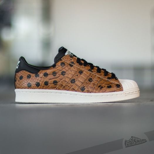 Women s shoes adidas Superstar 80s W Cardboard Core Black Footshop