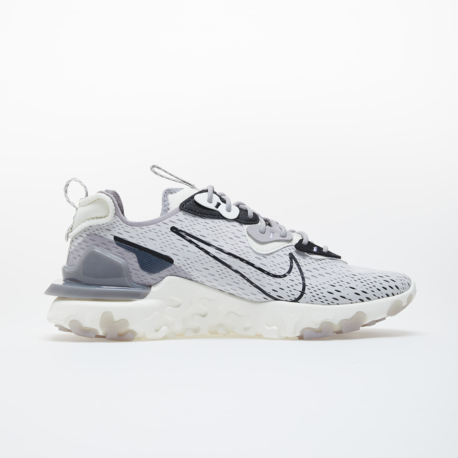 Men s shoes Nike React Vision Vast Grey Black Sail White Footshop