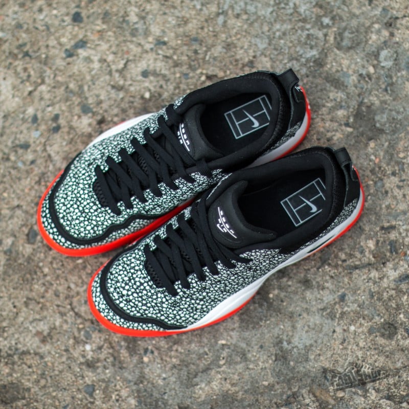 Vyriška avalynė Nike Air Oscillate QS Black/Black-White-Bright Crimson